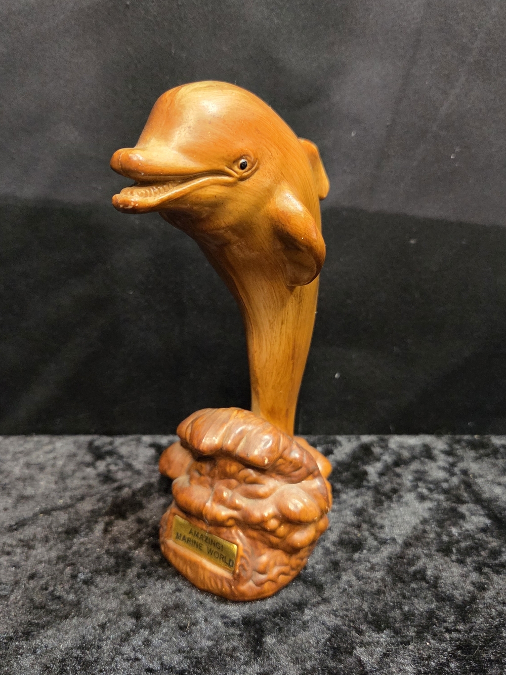 Vintage Sea World (Marine World ) Dolphin Blow Mold Figure Plastic